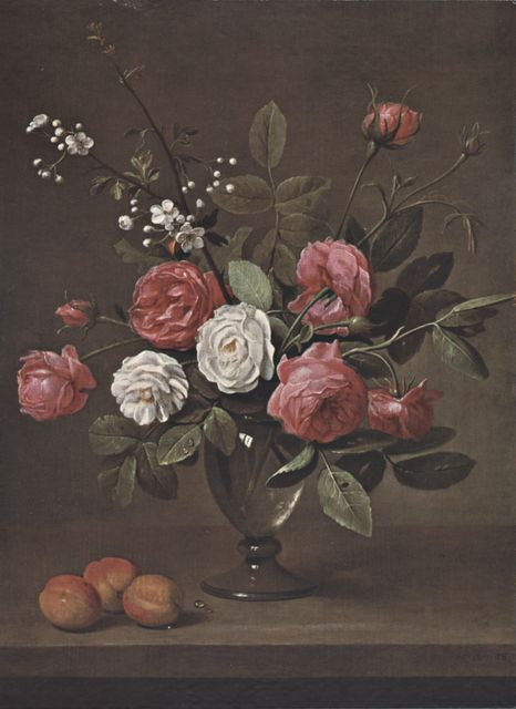 Anonimo — Jacob van Es. Flowers in a Glass Vase — insieme